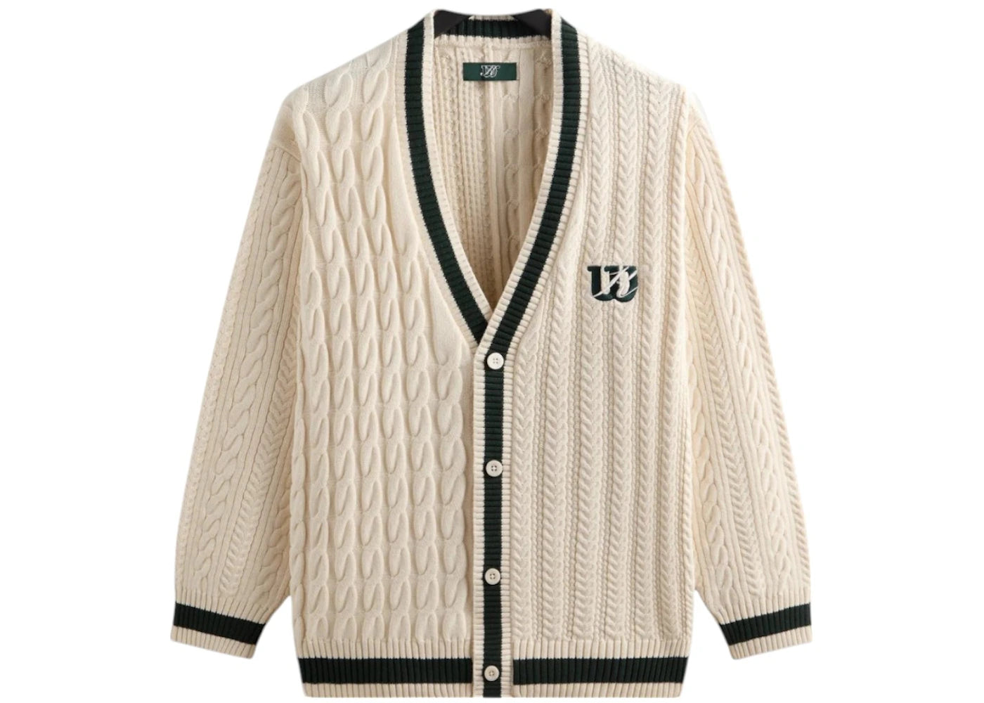 Kith x Wilson Cardigan Sweater Sandrift
