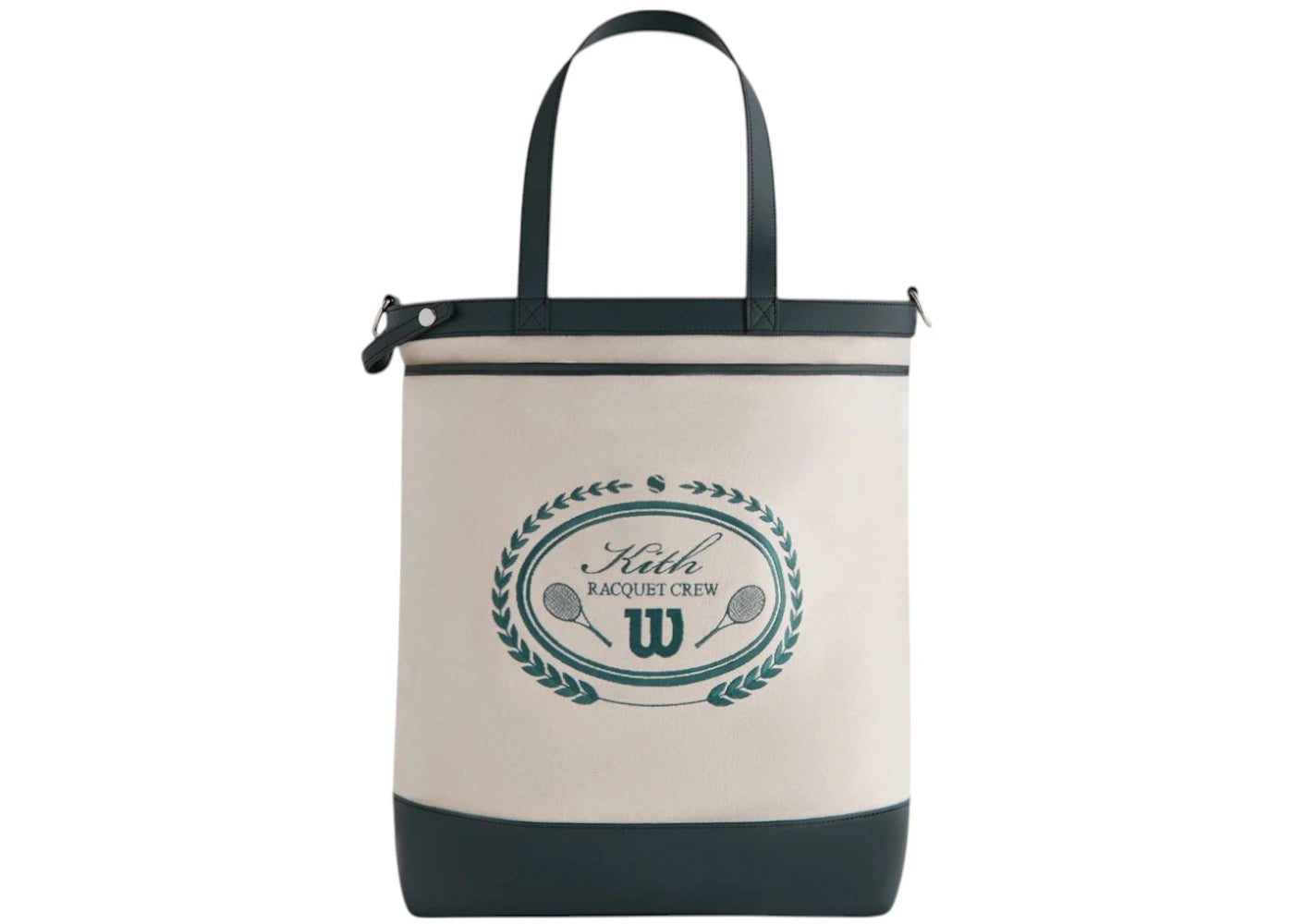 Kith x Wilson Do All Leather Trimmed Canvas Tote Stadium