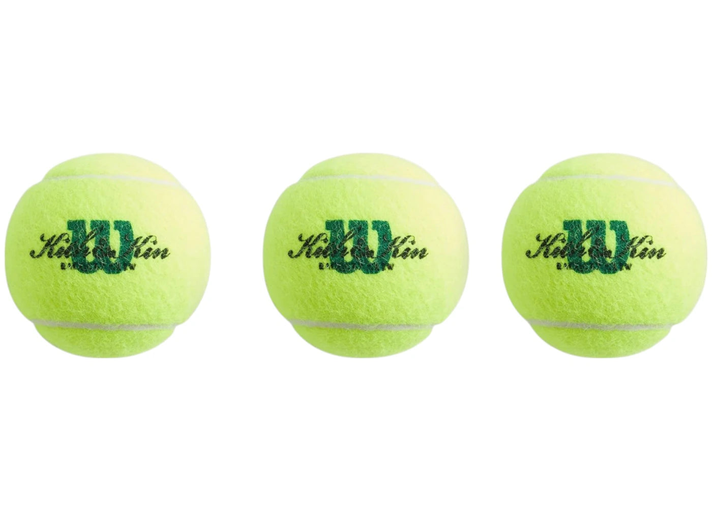 Kith x Wilson Tennis Ball Set (3-Pack) Yellow