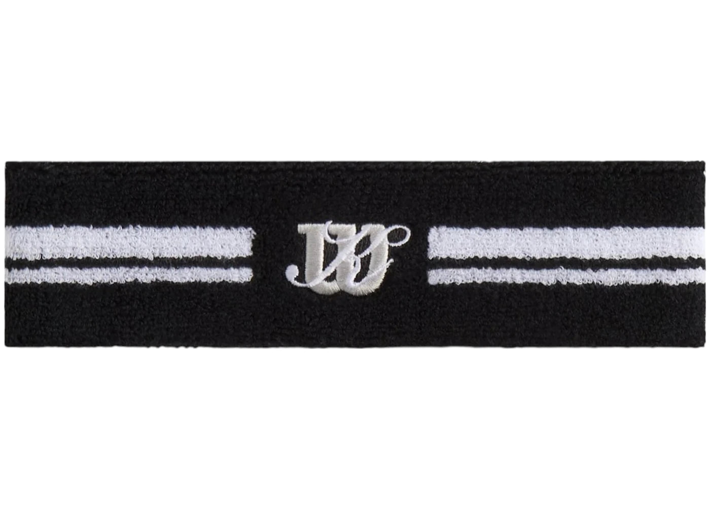 Kith x Wilson Terry Stripe Headband Black