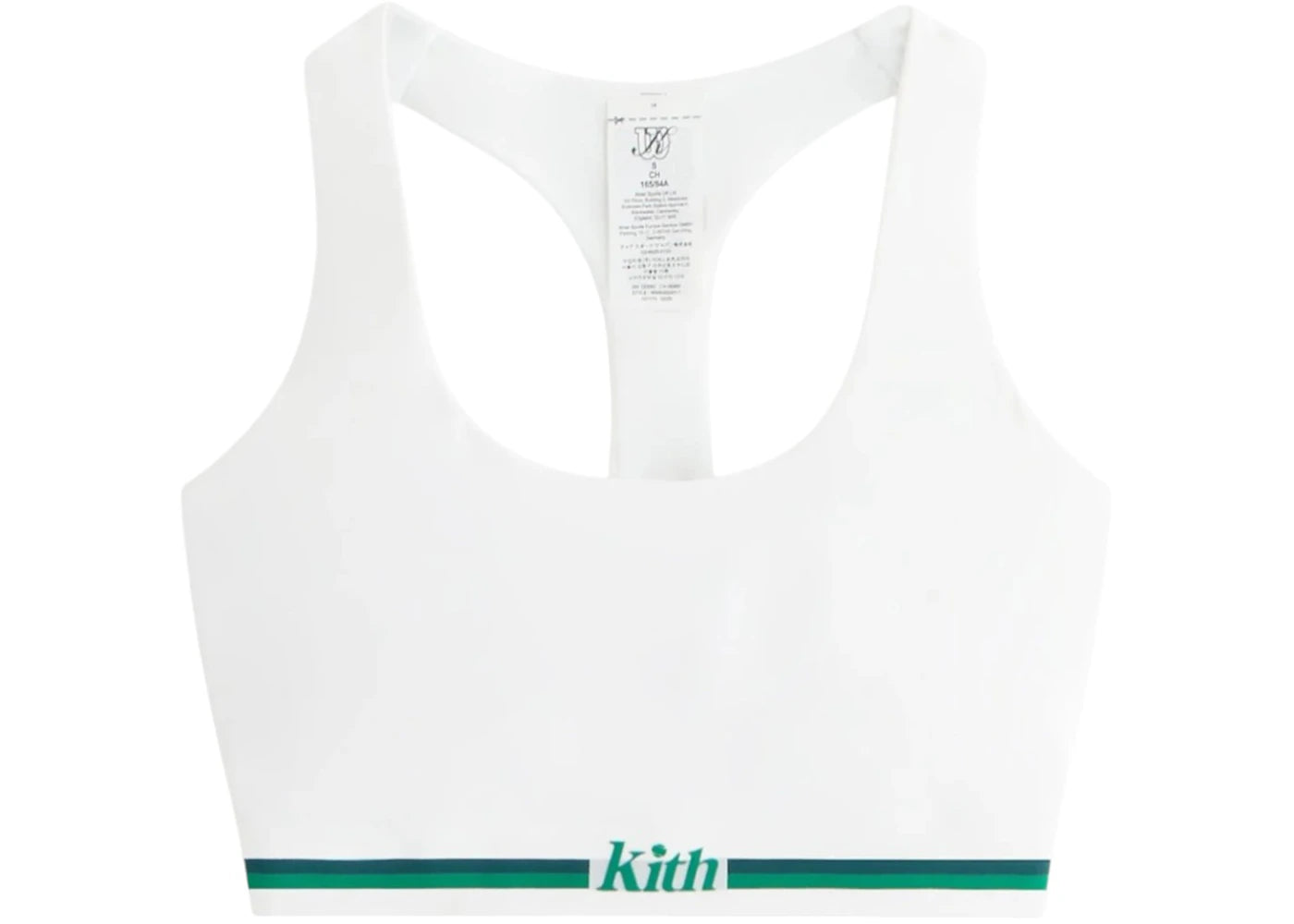 Kith x Wilson Women's Doubles Racerback Bra White