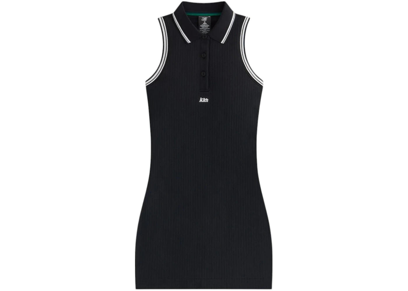 Kith x Wilson Women's Seamless Polo Dress Black