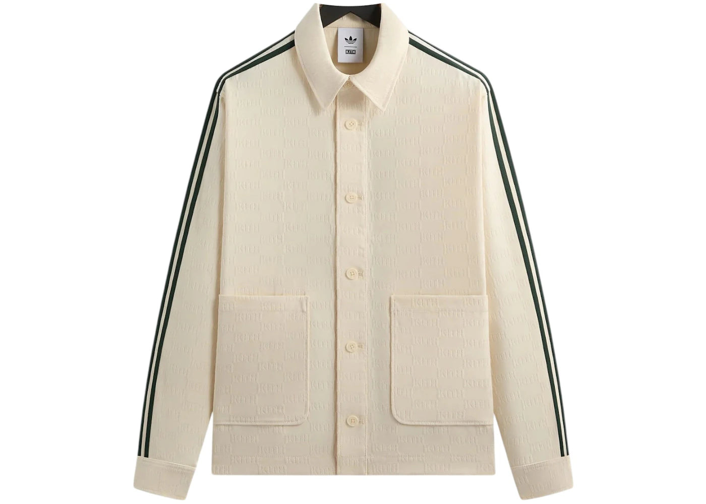 Kith x adidas Football Monogram Jacket Sandrift
