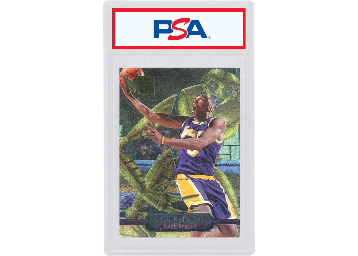Kobe Bryant 1996 Metal Cyber-Metal Rookie #5 (PSA or BGS Graded)