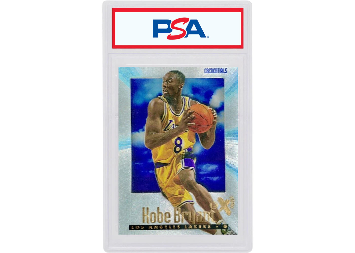 Kobe Bryant 1996 Skybox E-X2000 Rookie Credentials #30 (PSA or BGS Graded)