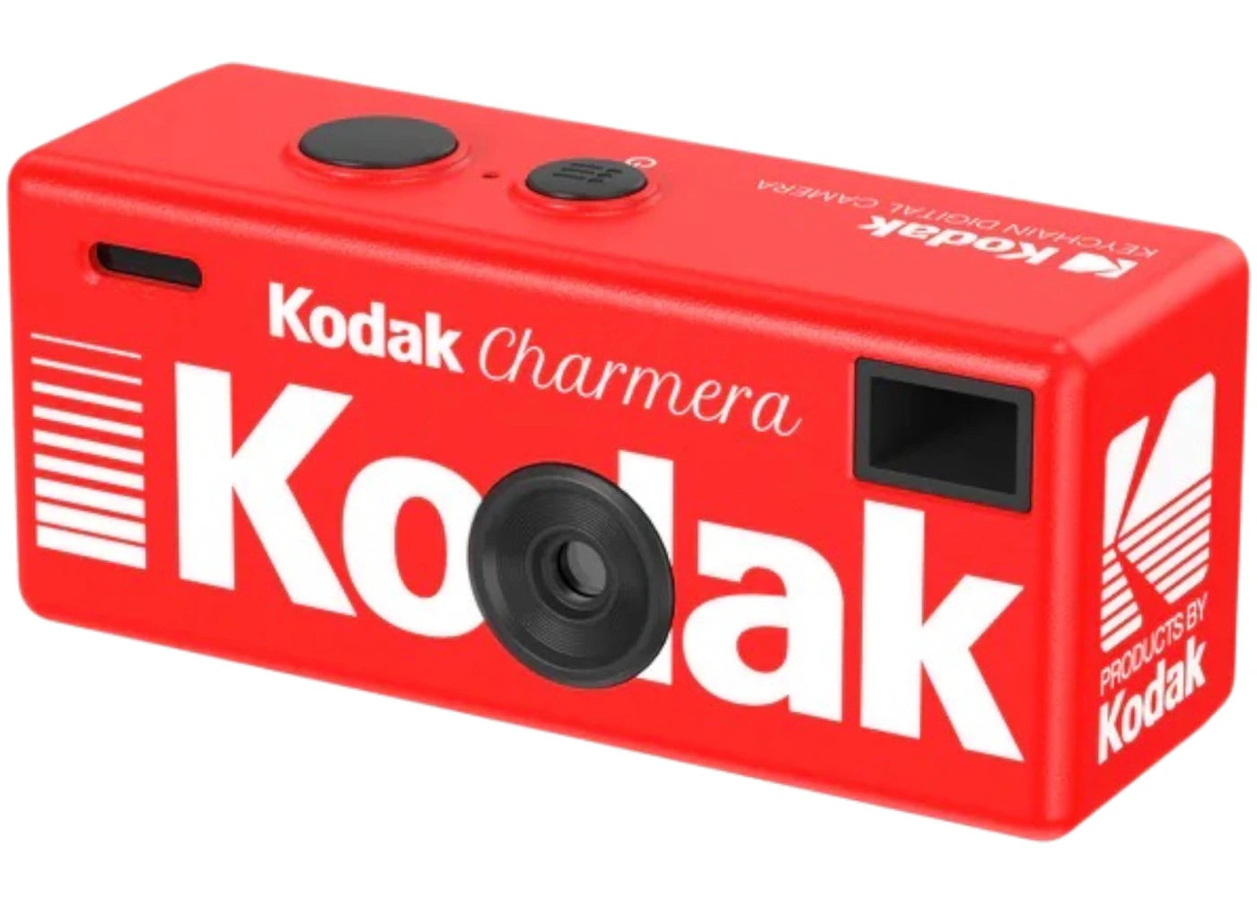 Kodak CHARMERA Digital Camera Keychain Red