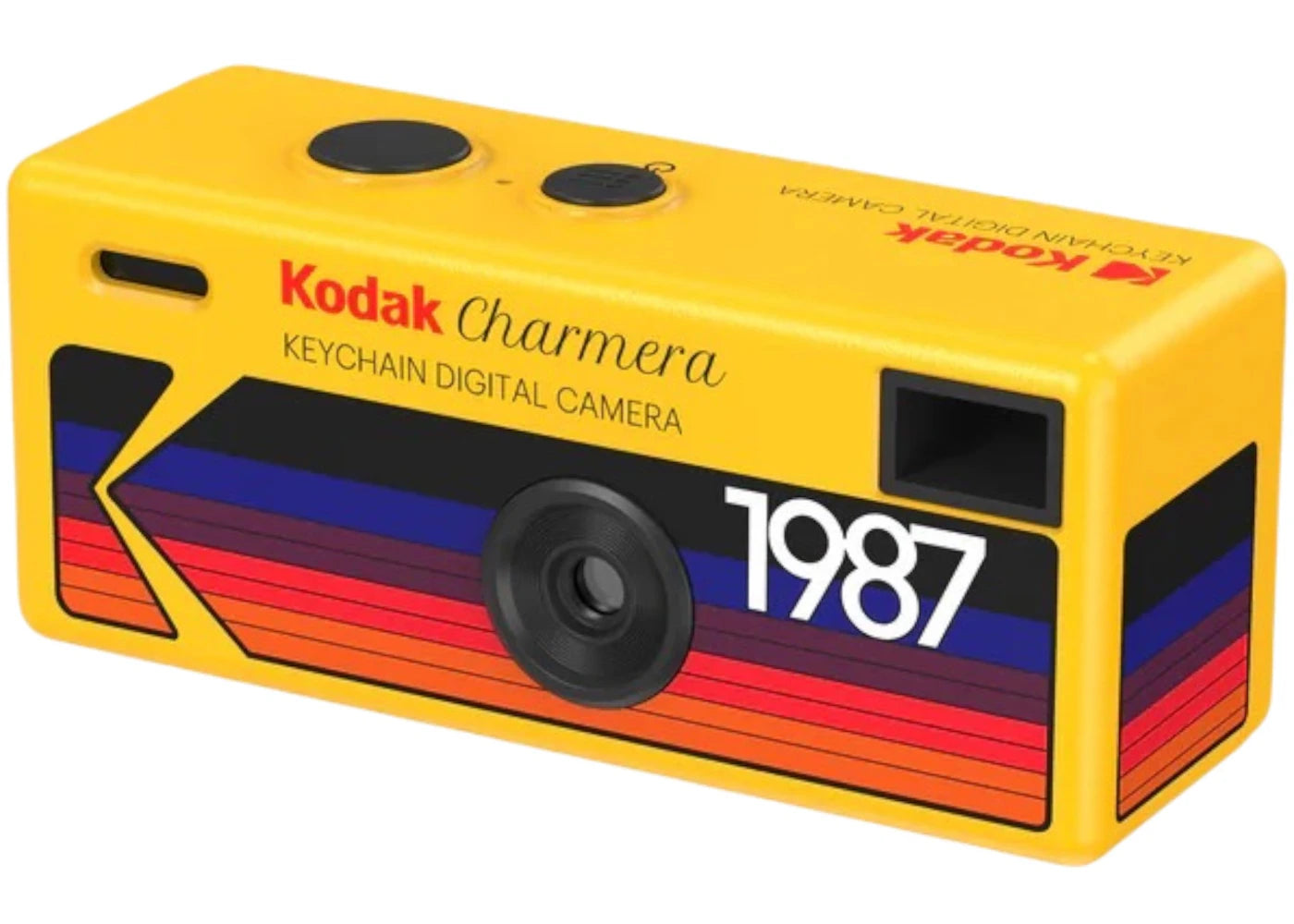 Kodak CHARMERA Digital Camera Keychain Yellow