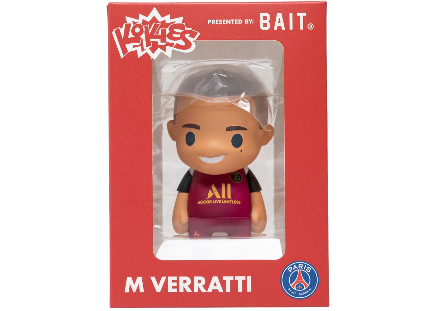 Kokies x Paris Saint-Germain Marco Verratti V3 Figure Red