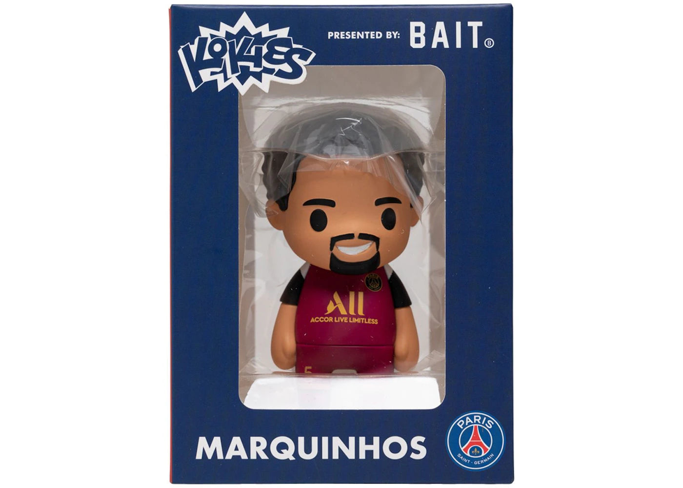 Kokies x Paris Saint-Germain Marquinhos V3 Figure Red