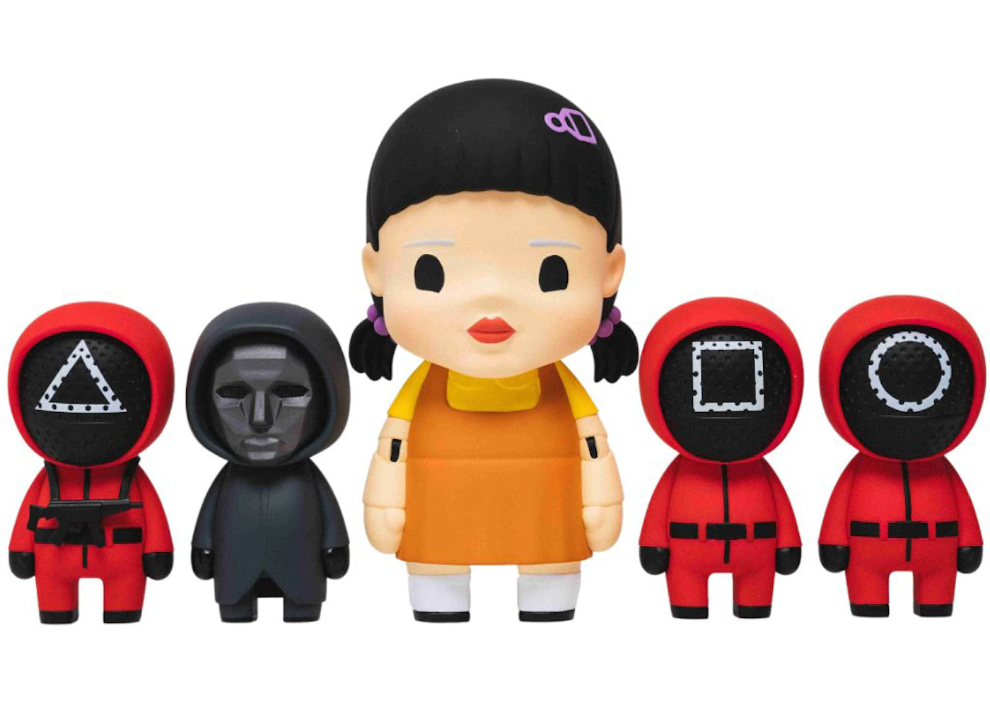 Kokies x Squid Games Set Of Five Original Figures