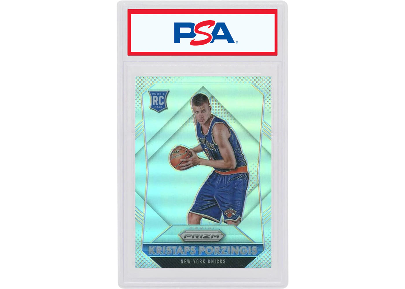 Kristaps Porzingis 2015 Panini Prizm Rookie Silver #348 (PSA or BGS Graded)