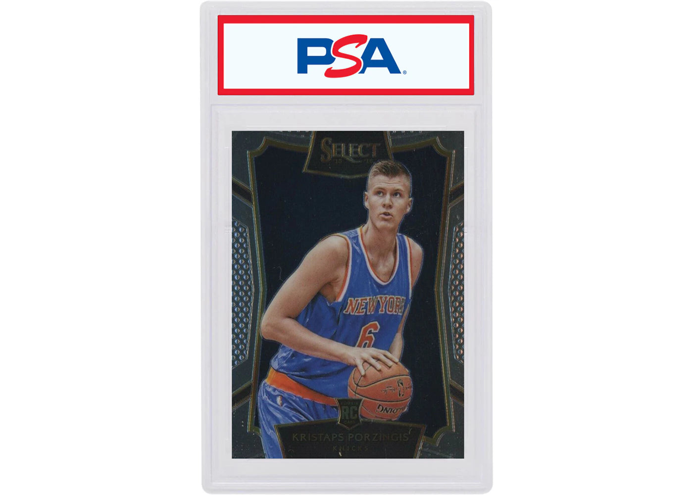 Kristaps Porzingis 2015 Panini Select Rookie #17 (PSA or BGS Graded)