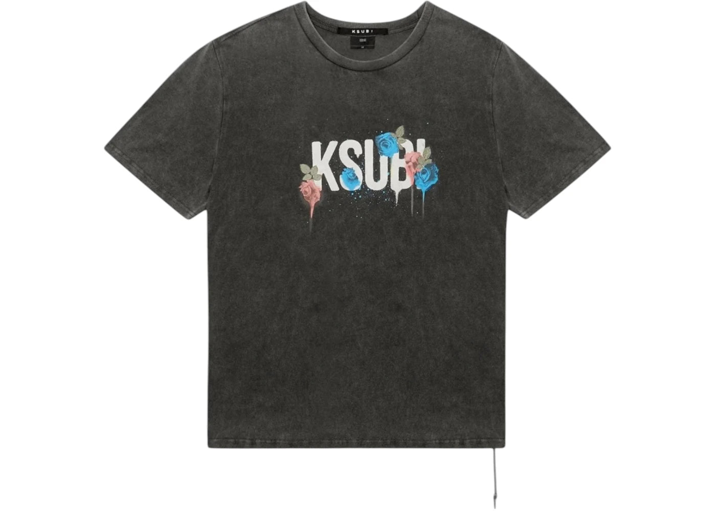 Ksubi Graff Rose Kash Tee Grey