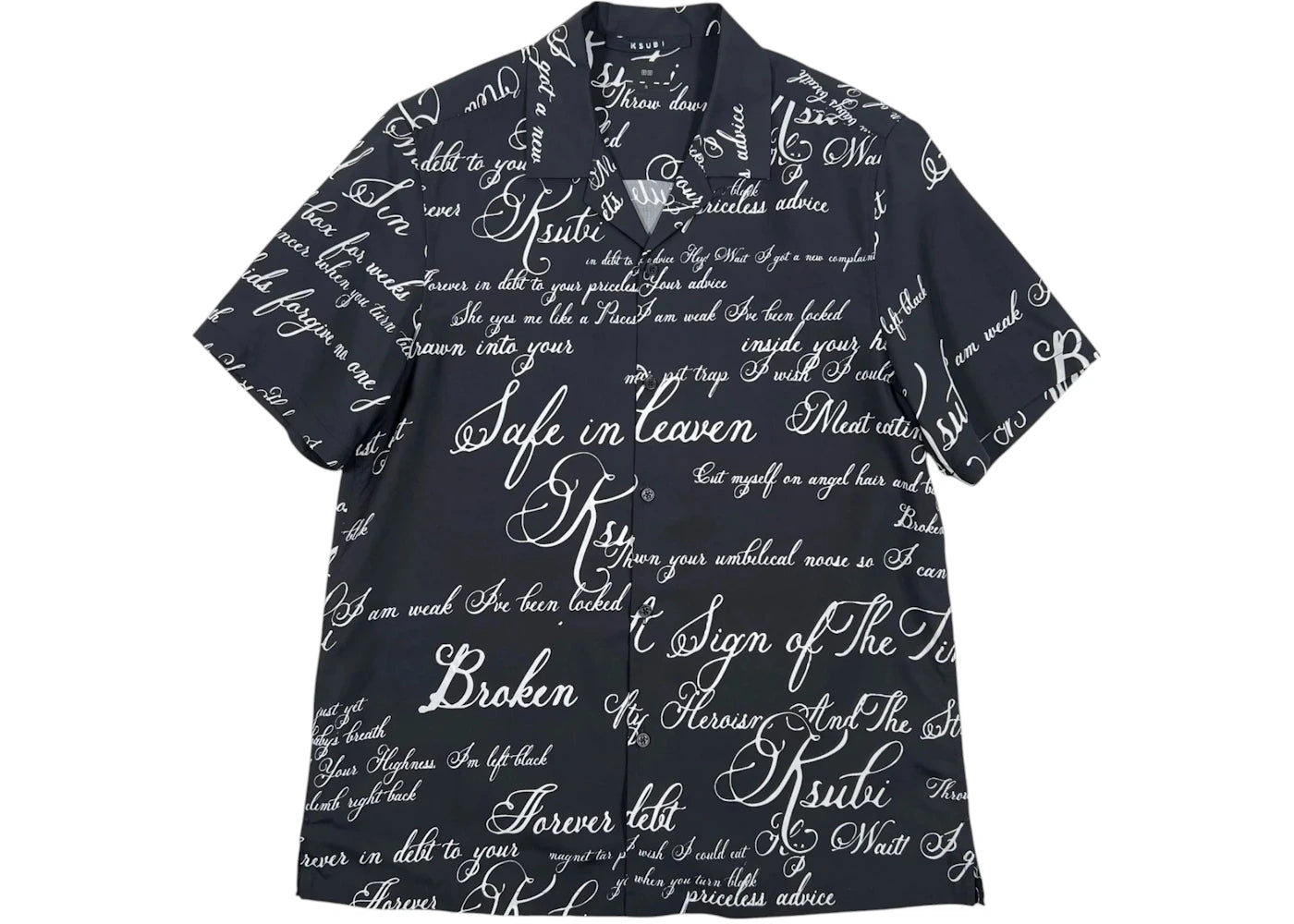 Ksubi Kursed Resort S/S Shirt Black