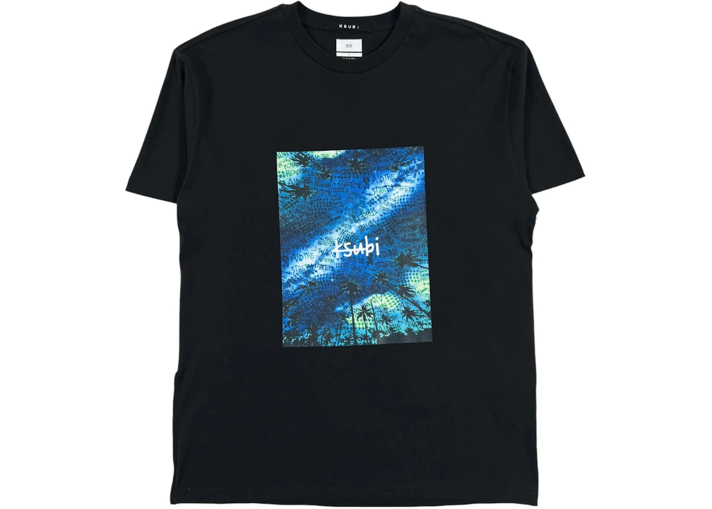 Ksubi Space Palm Biggie Tee Black
