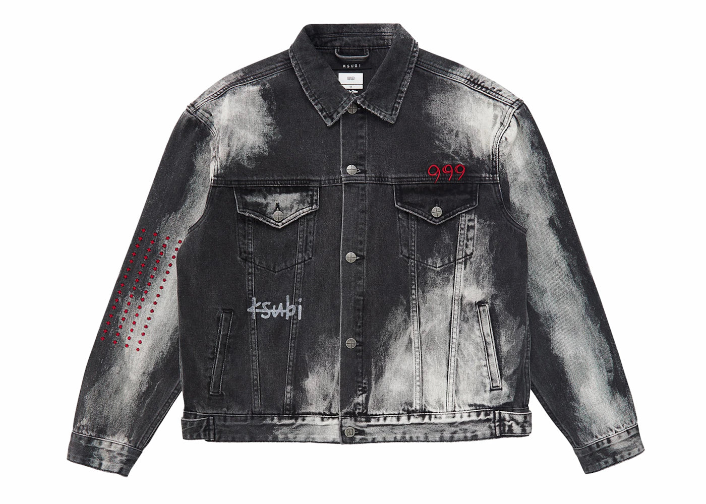 Ksubi x Juice Wrld 999 Oh G Heavens Jacket Faded Black