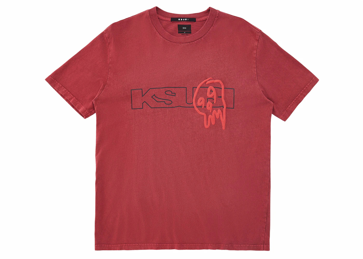 Ksubi x Juice Wrld 999 Skull Kash S/S Tee Blood Red