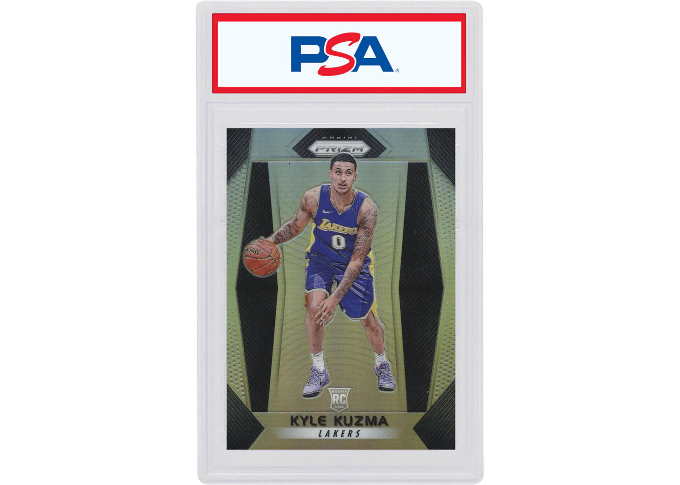 Kyle Kuzma 2017 Panini Prizm Rookie Silver #283 (PSA or BGS Graded)