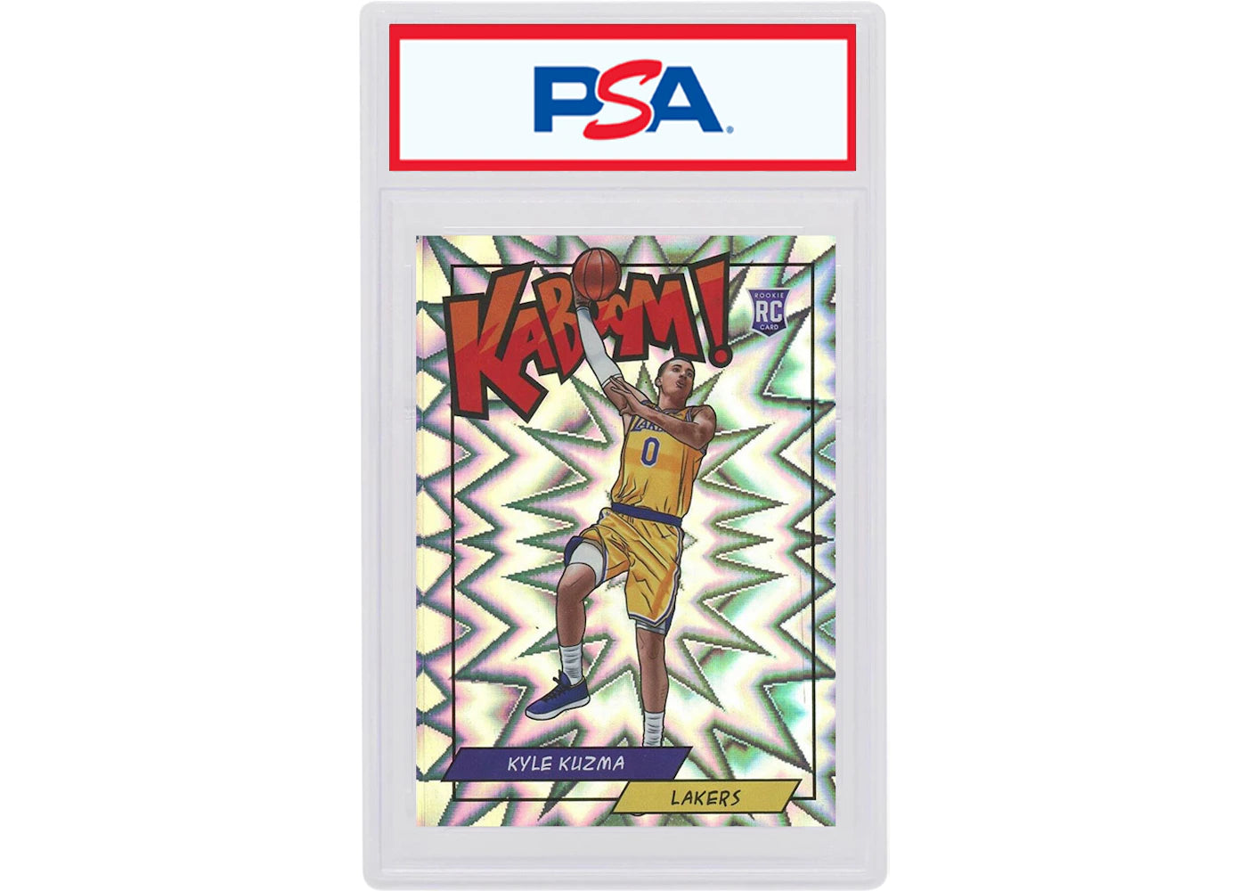 Kyle Kuzma 2018 Panini Kaboom! Rookie #KZ (PSA or BGS Graded)