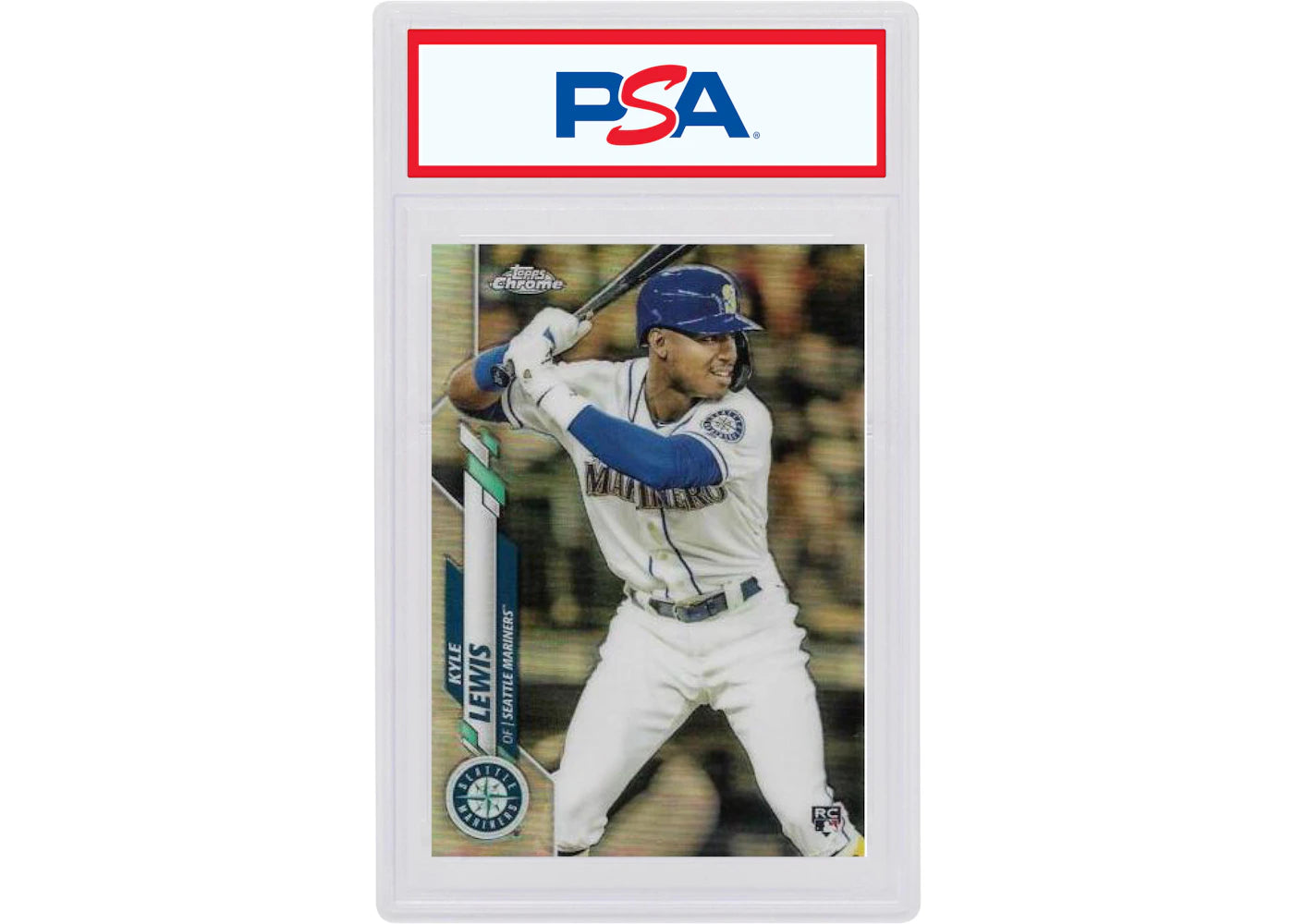 Kyle Lewis 2020 Topps Chrome Rookie Refractor #186 (PSA or BGS Graded)