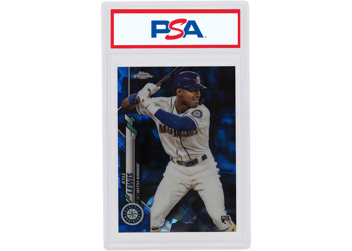 Kyle Lewis 2020 Topps Chrome Sapphire Rookie #64 (PSA or BGS Graded)