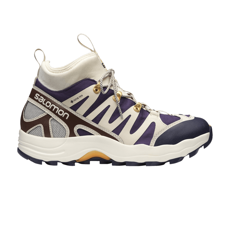 Salomon XA-Pro 1 Mid Gore-Tex Cream Purple Brown
