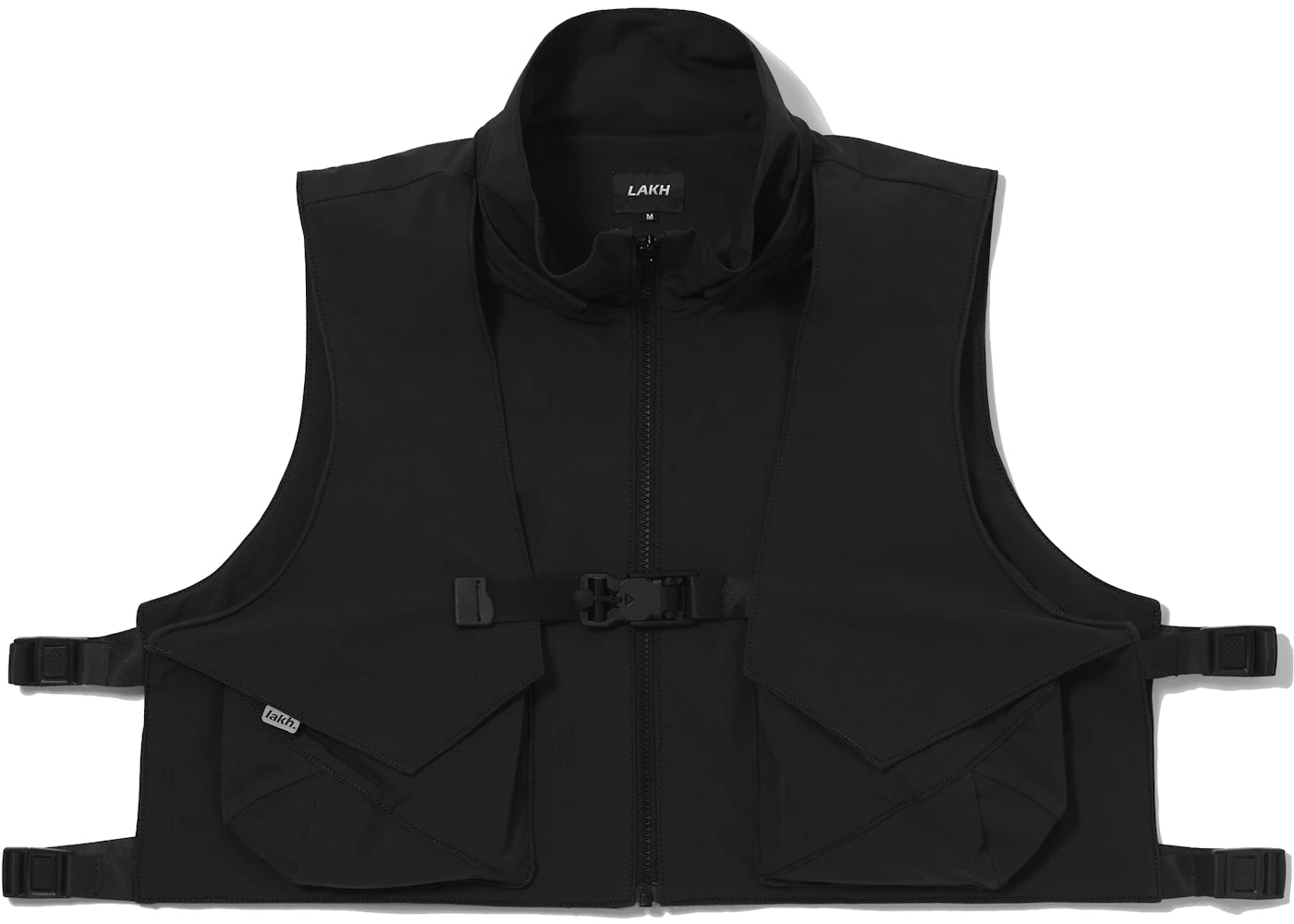 LAKH 5 Panel Pockets Vest Black