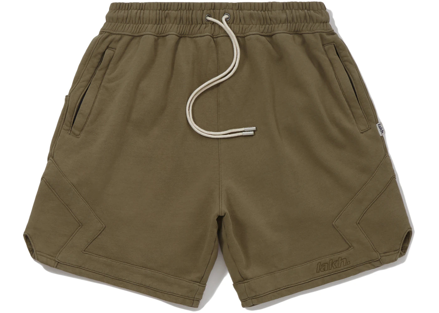 LAKH Knit 3.0 Diamond Shorts Olive