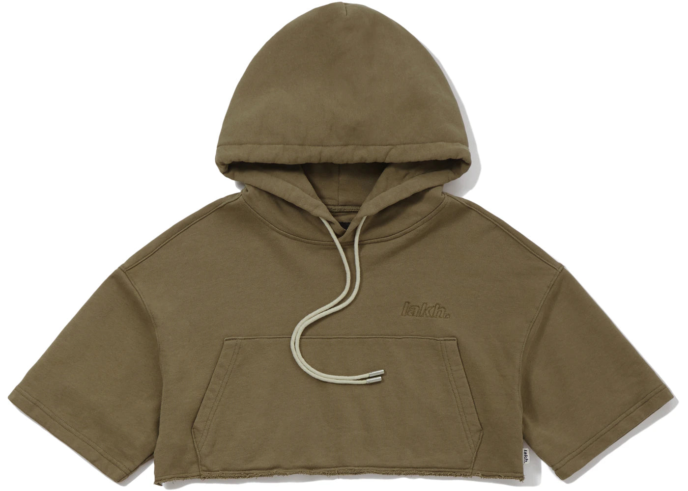 LAKH Knit 3.0 Half Layer Hoodie Olieve