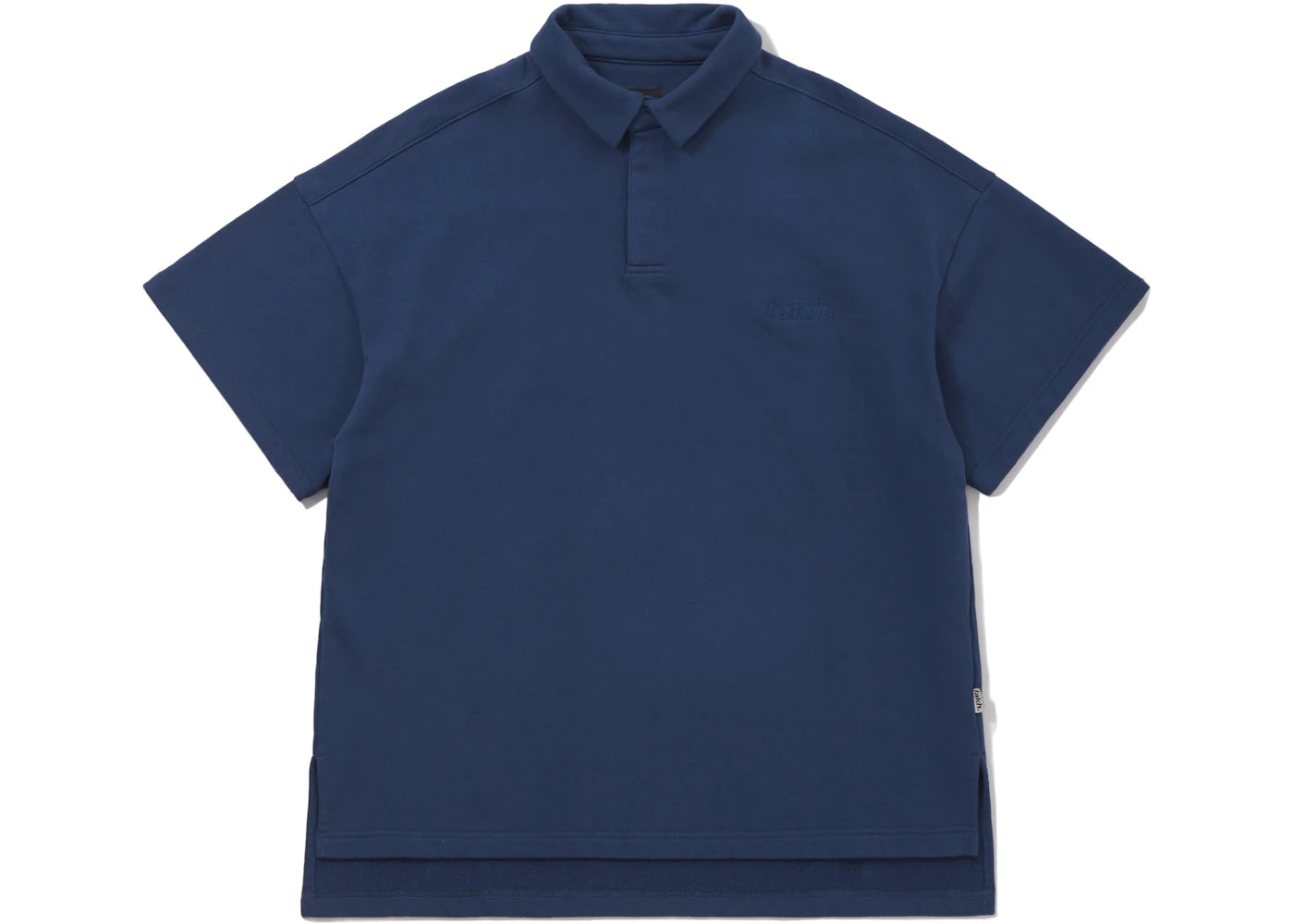 LAKH Knit 3.0 Oversized Polo Midnight Blue