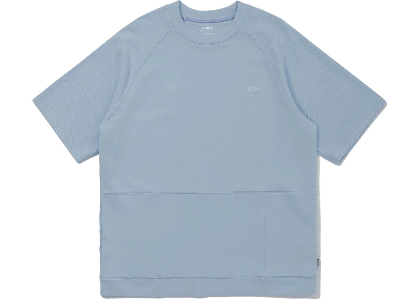 LAKH Knit 3.0 Patch Tee Stone Blue