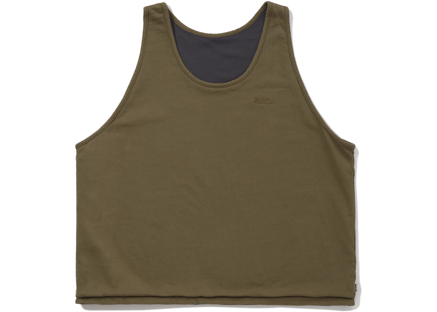 LAKH Knit 3.0 Reversible Tank Top Olive