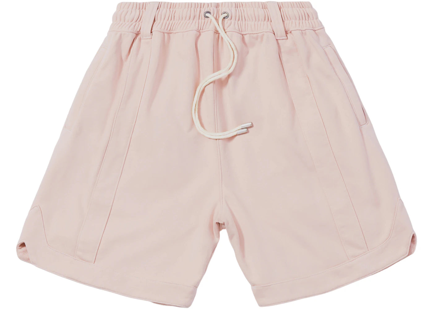 LAKH Knitted Ball Shorts Pale Pink
