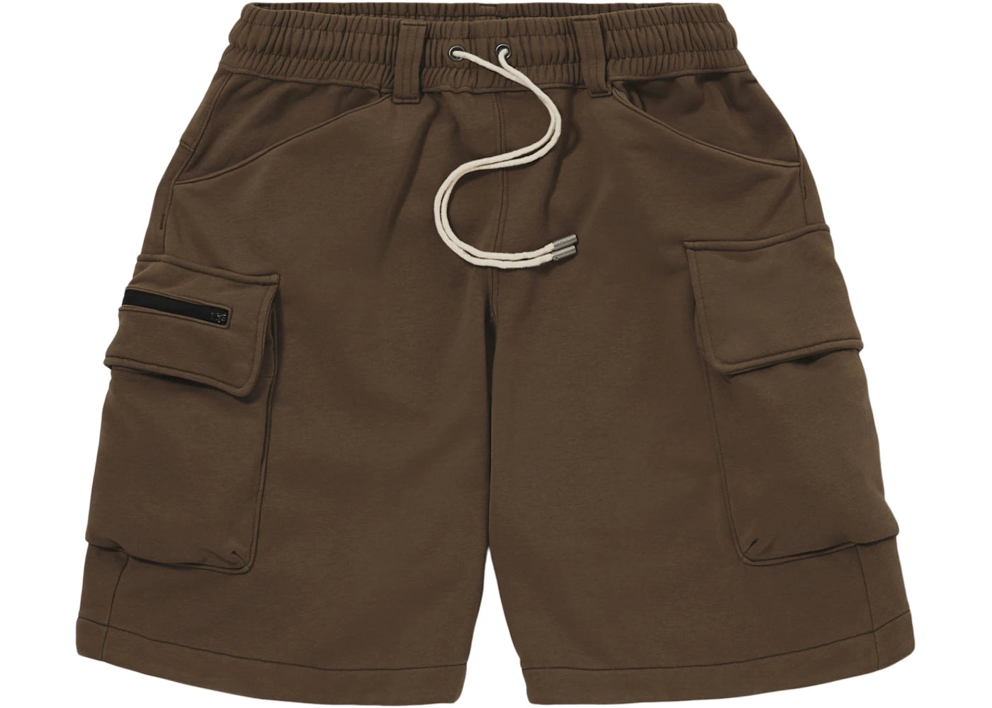 LAKH Knitted Cargo Shorts Dark Green