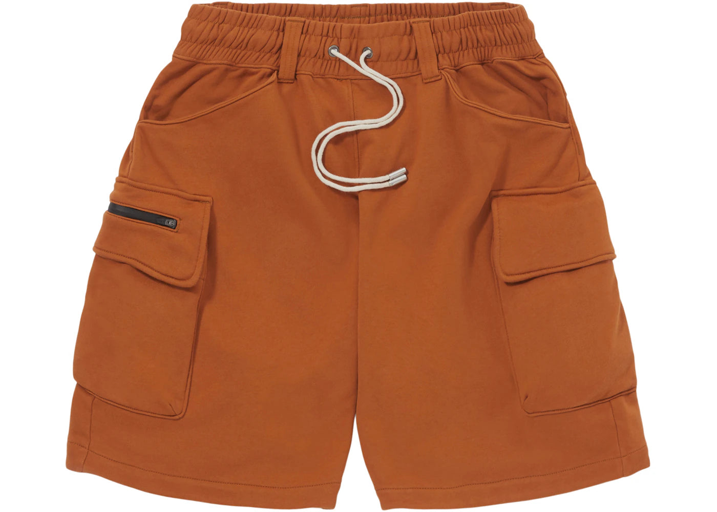 LAKH Knitted Cargo Shorts Dusty Orange