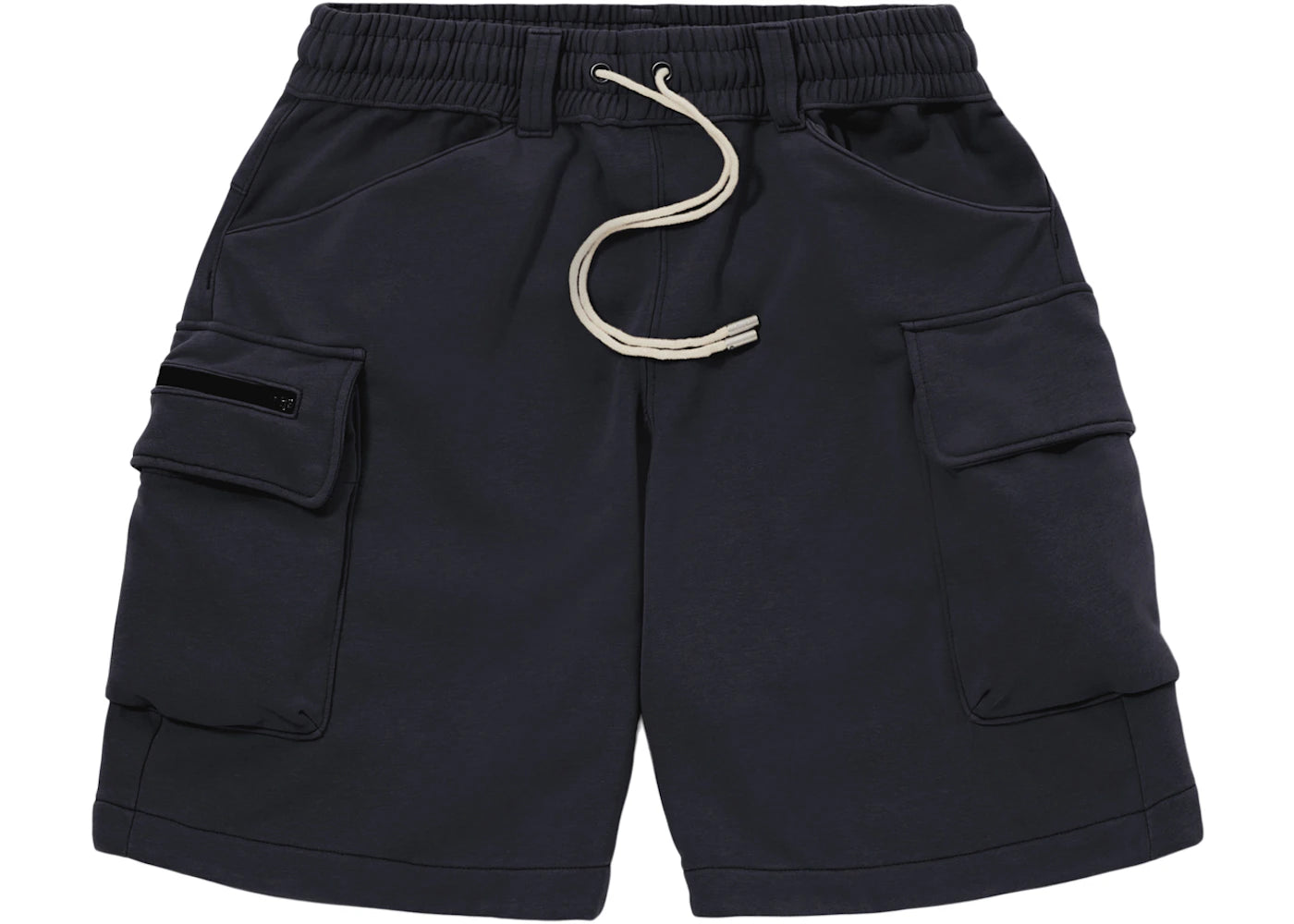 LAKH Knitted Cargo Shorts Navy