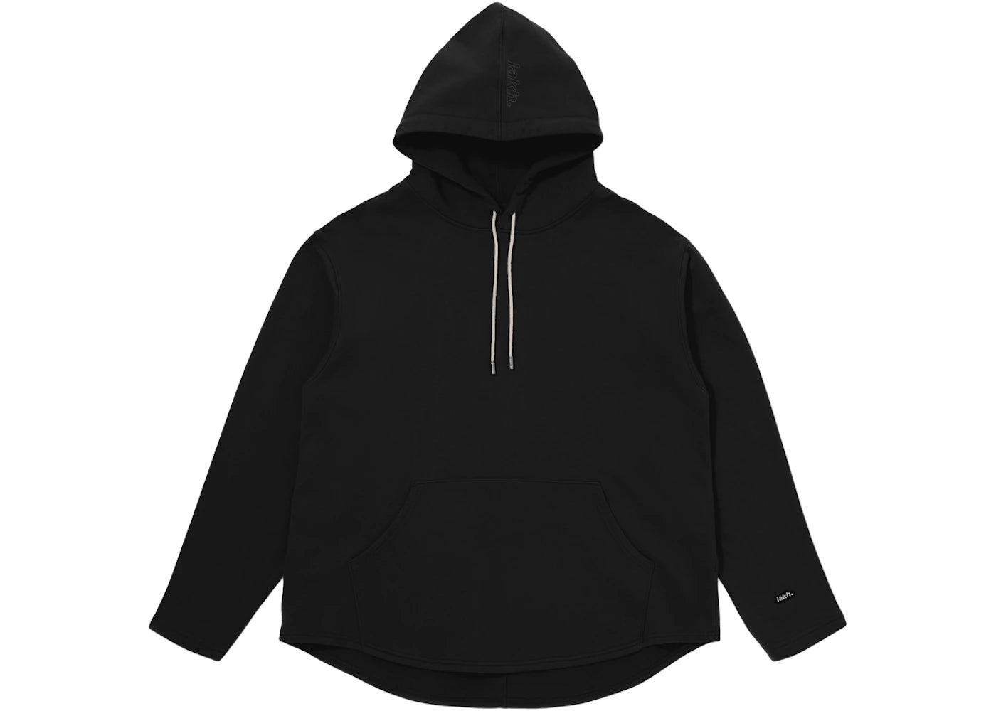 LAKH Knitted Hoodie Black