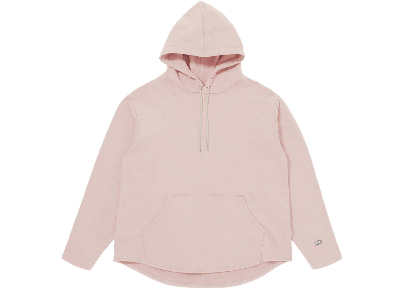 LAKH Knitted Hoodie Pale Pink