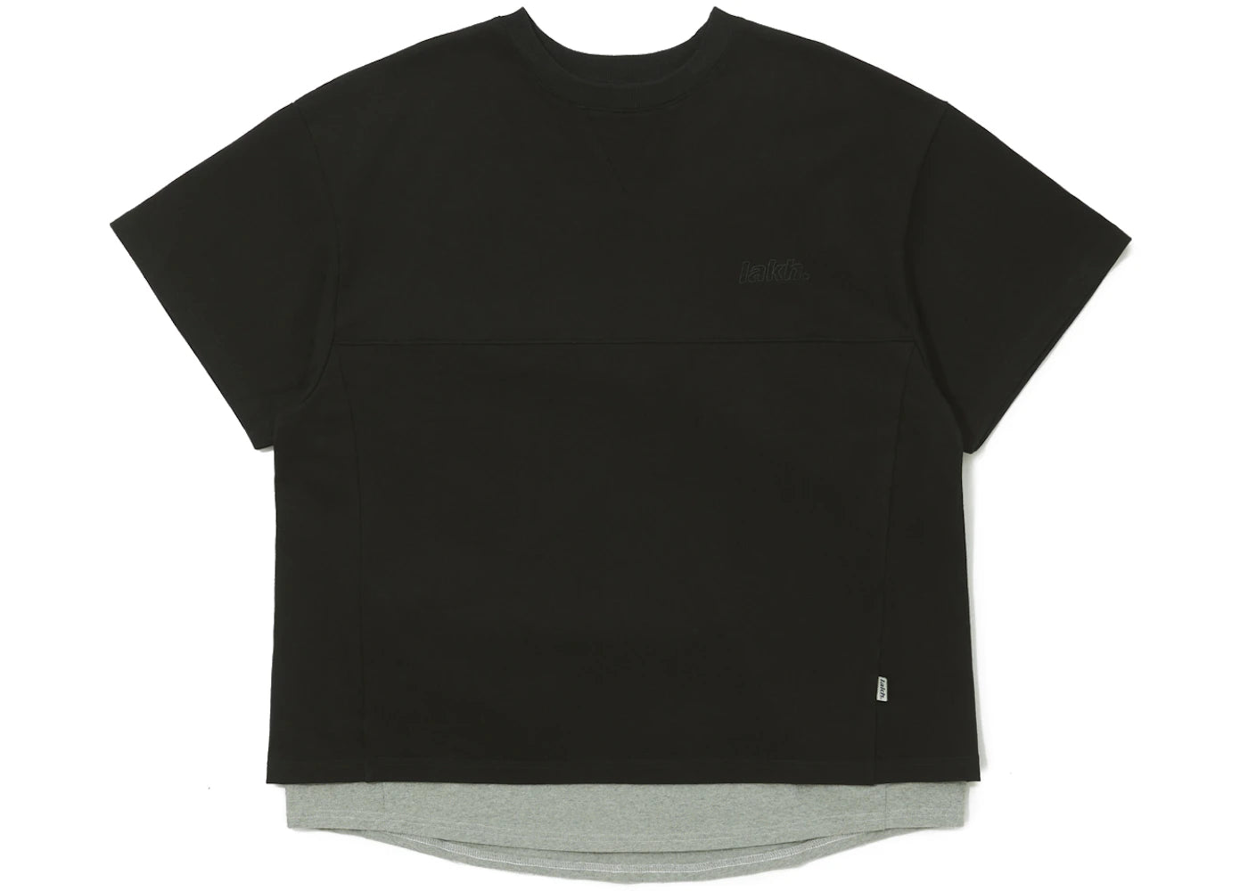 LAKH Layer Side Slit Tee Black
