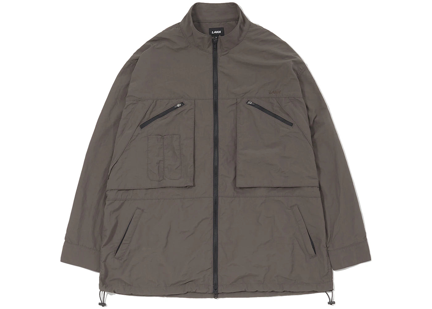 LAKH Packable Shirt Jacket Grey
