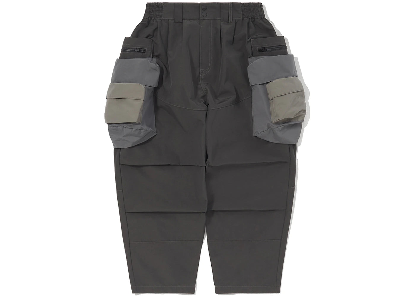 LAKH Patch Pocket Utility Pants Grey