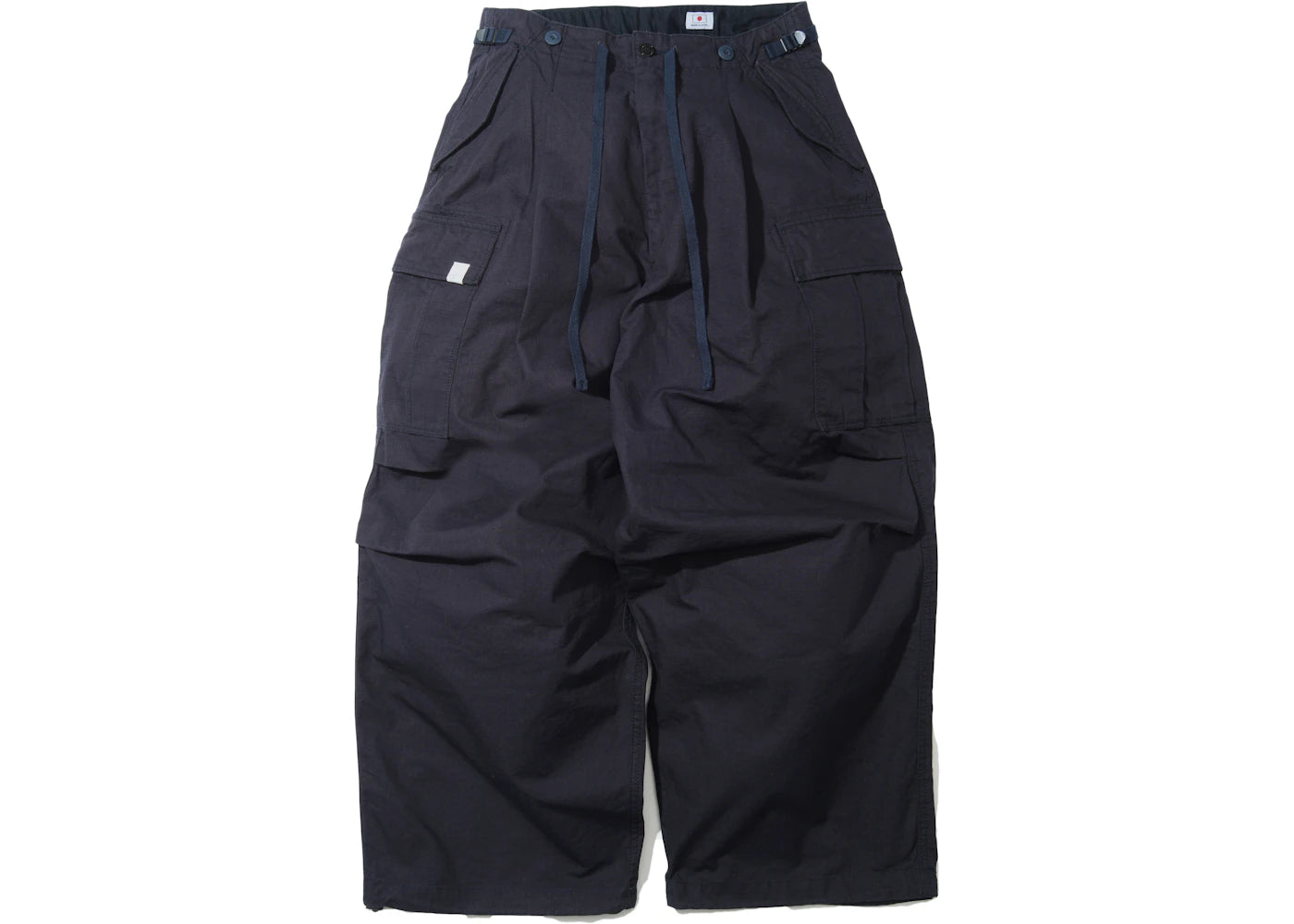 LAKH Plus Huge Pockets Cargo Pants Navy
