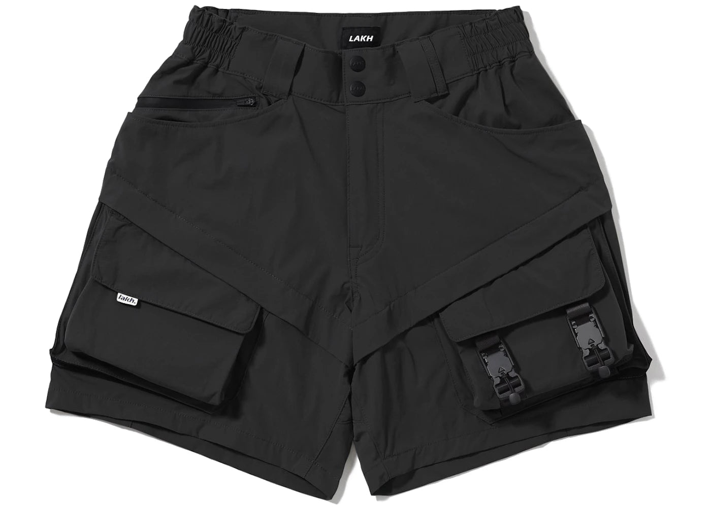 LAKH Ultra Lightweight Utility Shorts Black