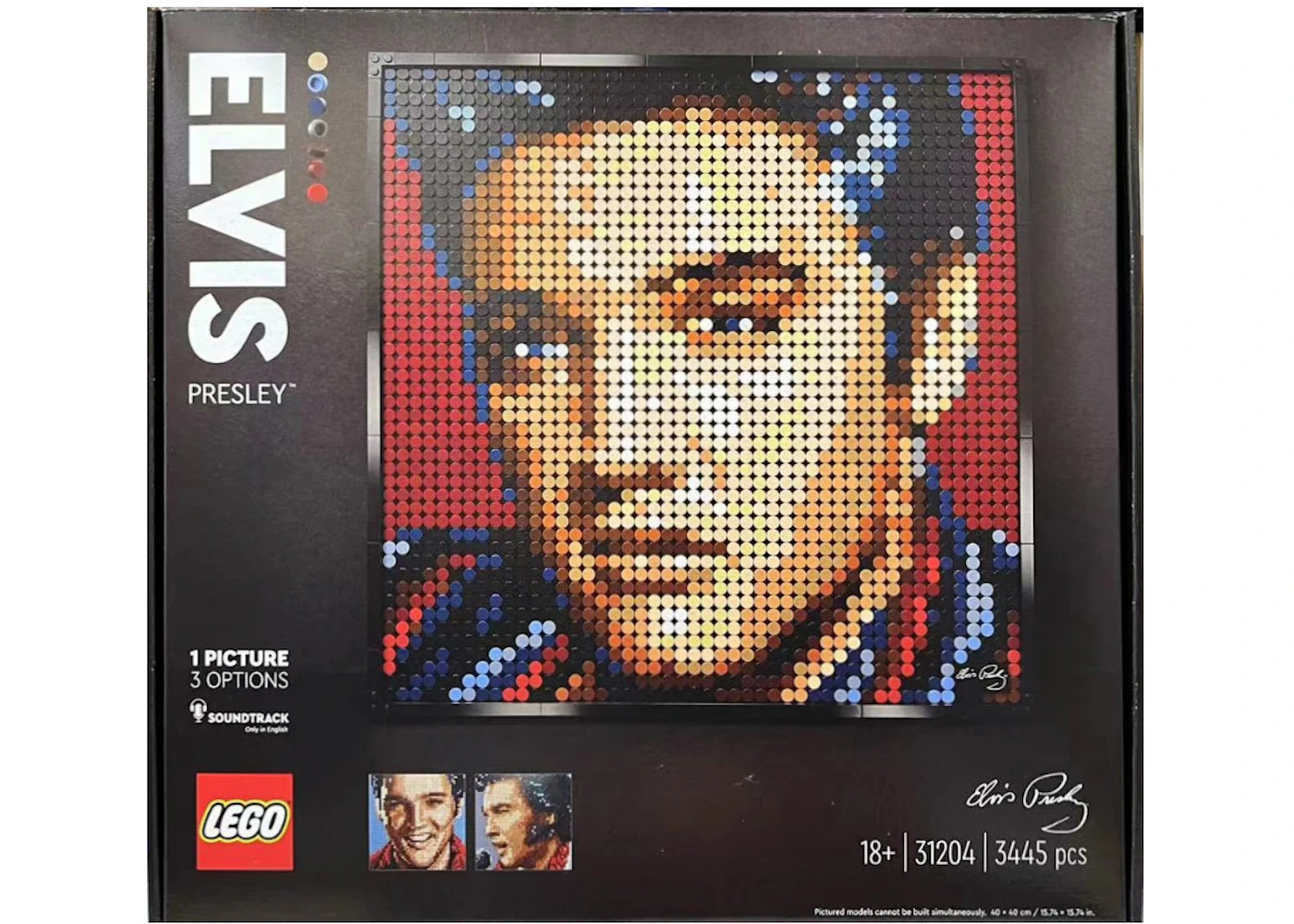 LEGO Art Elvis Presley "The King" Set 31204