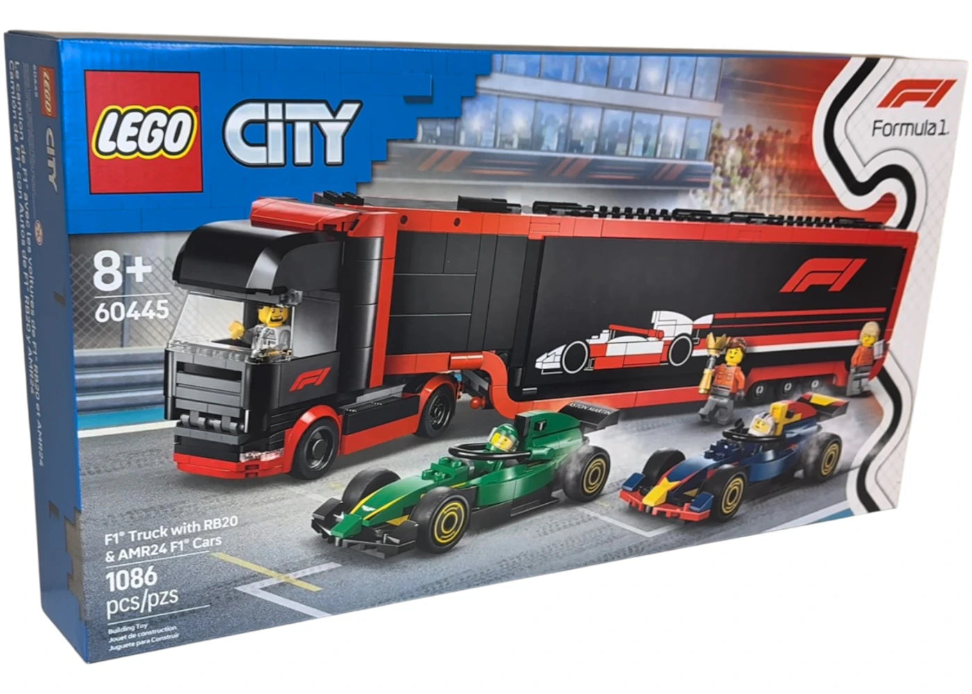 LEGO City F1 Display Truck with Audi F1 Race Car Set 60493