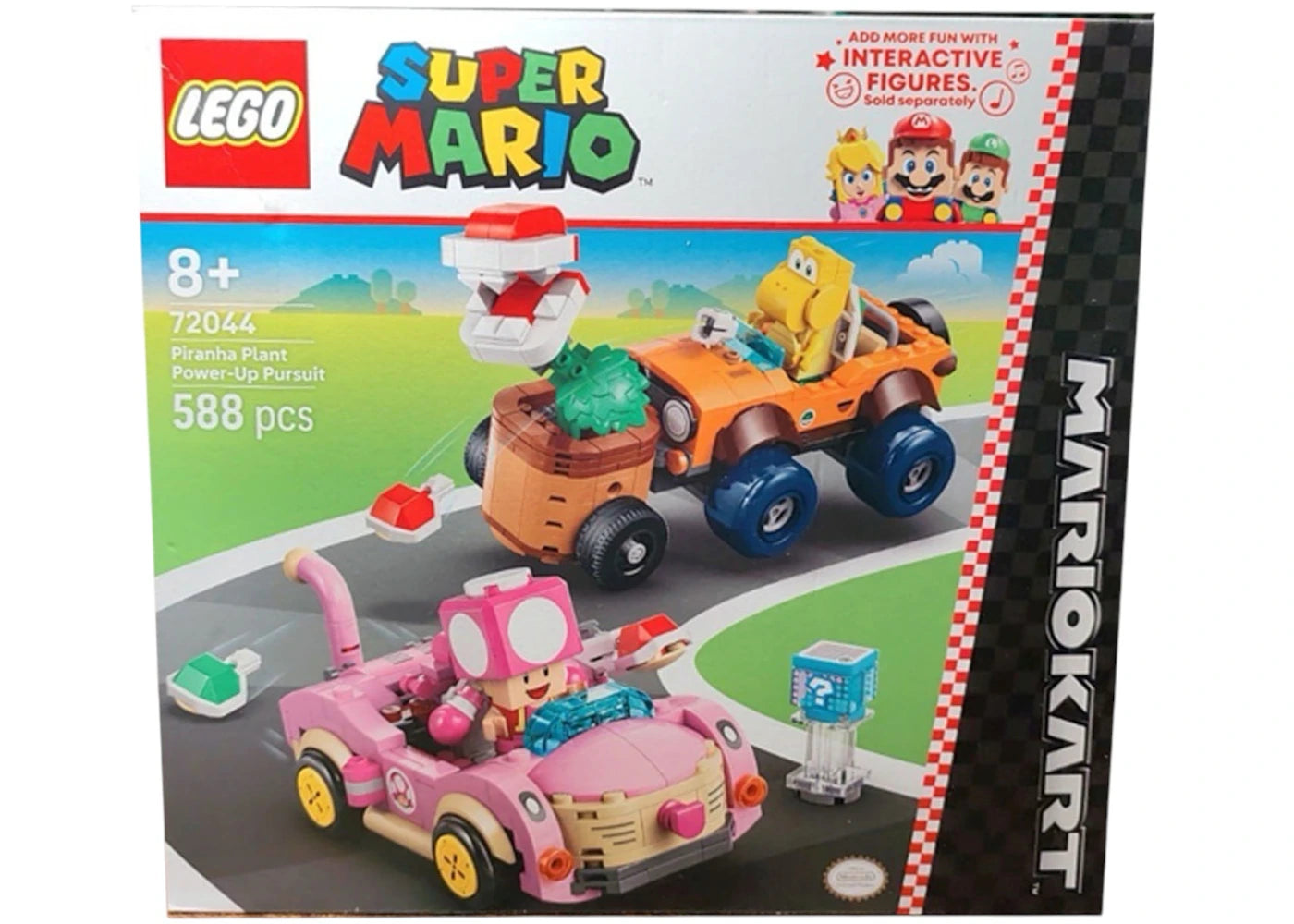 LEGO Super Mario Mario Kart Piranha Plant Power-Up Pursuit Set 72044