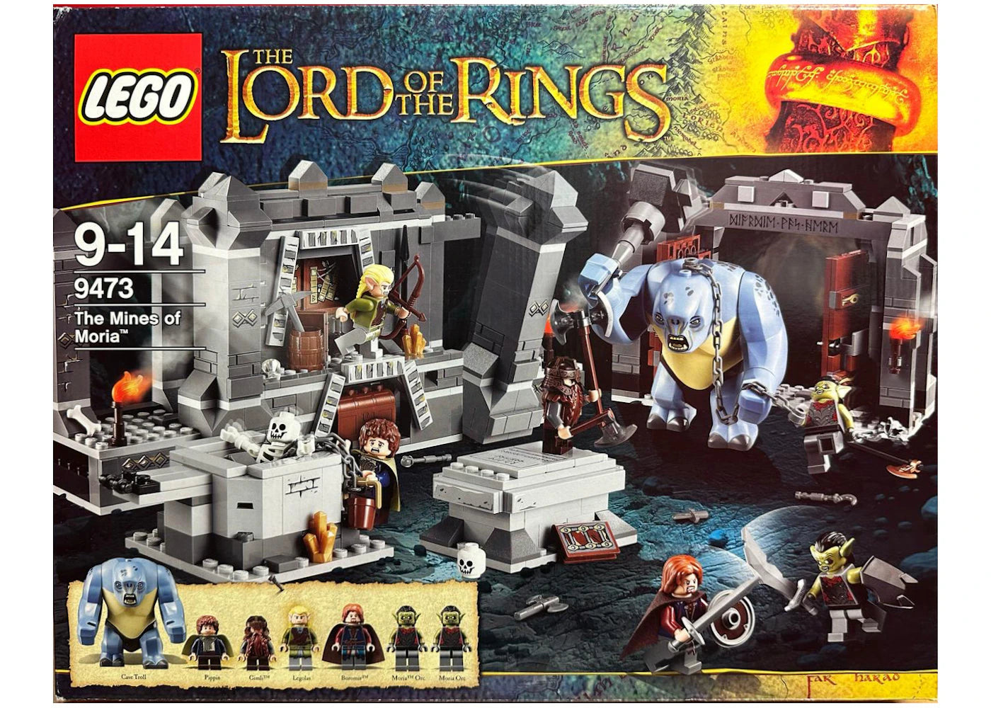 LEGO The Lord of the Rings The Mines of Moria Set 9473