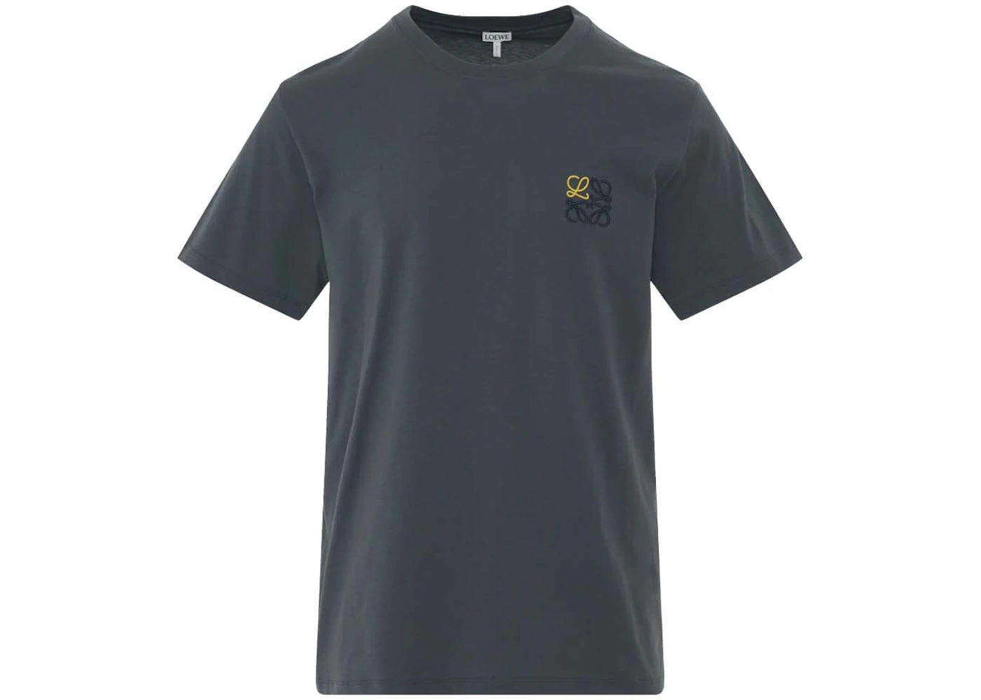 LOEWE Anagram Cotton T-Shirt Onyx Blue