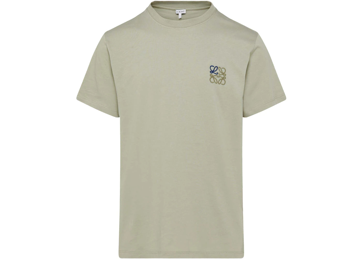 LOEWE Anagram Cotton T-Shirt Sage