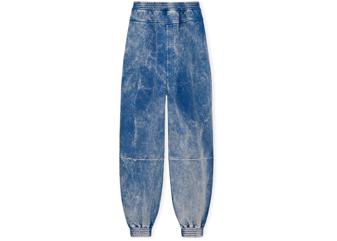 LOEWE Jogging Cotton Fleece Trousers Washed Denim